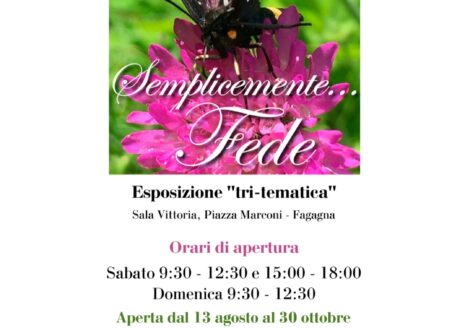 Semplicemente Fede, orari mostra