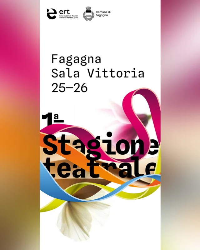Si ricorda che è partita la campagna abbonamenti per la 1^ stagione teatrale 25/26 curata dall’ERT FVG in Sala Vittoria a Fagagna!

Abbonamento unico: € 40

Dove e quando abbonarsi? Da noi in Ufficio Turistico! Ci trovate al Palazzo Municipale – Piazza Unità d’Italia 3 aperti fino a fine ottobre con questi orari: sabato 9:30-12:30 / 15:00-18:00 e domenica: 9:30-12:30

Perché abbonarsi? L’abbonamento dà diritto all’ingresso ai seguenti quattro spettacoli in calendario:

“Strappo alla regola” giovedì 13 novembre 2025
“Il malato immaginario” sabato 24 gennaio 2026
“Maratona di New York” sabato 21 febbraio 2026
“Opera Locos” martedì 24 marzo 2026

Abbonamenti online da domenica 5 ottobre.

Prevendita biglietti per tutti gli spettacoli: dal 18 ottobre 2025 sempre in Ufficio Turistico Fagagna oppure online sul sito www.ertfvg.it. 

Biglietto singolo: intero € 15 | ridotto* € 12
*Riduzioni per: over 65, under 25 e abbonati ERT FVG

Gli spettacoli iniziano tutti alle ore 20:45, la biglietteria in Teatro Vittoria aprirà alle ore 19:30.

Per maggiori informazioni scriveteci via email a ufficioturistico@prolocofagagna.it o telefonateci allo 0432 812162 (attivo solo negli orari di apertura).

@ertfvg