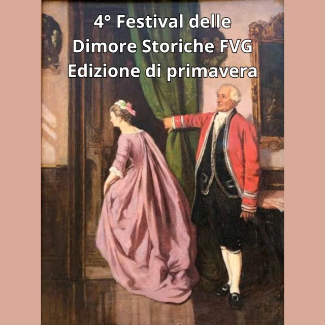 🏰DIMORE STORICHE FVG🏰
Edizione di primavera

Casa Asquini e Casaforte La Brunelde vi aspettano in occasione della quarta edizione del Festival delle Dimore Storiche della Regione.
__________

🏰 Casa Asquini

📅 sabato 25 e domenica 26 aprile
⏰ visite ad ogni ora dalle 10 alle 17
📍 Via Umberto I° 63 - Fagagna

Le visite sono a donazione libera, minimo 10 euro, gratuite per minorenni e categorie specifiche, e il ricavato è destinato a sostenere la valorizzazione del patrimonio. 
Per prenotare la visita di casa Asquini clicca sul sito delle Dimore Storiche oppure scrivi all’indirizzo zambramail@gmail.com indicando nome, cognome, giorno e ora della visita e numero delle persone.
__________

🏰 Casaforte La Brunelde

👩‍🍳Laboratorio di cucina
📅 venerdì 24 aprile
⏰ ore 17:30
📍Via Giovanni Mauro d’Arcano 2 - Fagagna

Alle ore 17.30 avrà luogo, nella canipa medievale, il Laboratorio di Cucina Storica dai ricettari di Casa Arcano, con Elisa Pallavicini.
A seguire Cena conviviale, alle ore 20:30, riservata ai partecipanti del Laboratorio; in collaborazione con AICS.
60€ a persona, obbligo di prenotazione al: info@labrunelde.it

🗣️Conversazione
📅 domenica 26 aprile
⏰ ore 10:00
📍 Via Giovanni Mauro d’Arcano 2 - Fagagna

Alle ore 10.00 avrà luogo la conversazione “Gli Arcano e la Brunelde: una storia millenaria” con il co. Maurizio d’Arcano Grattoni.
Ingresso libero

✒️Visite guidate
📅 domenica 26 aprile
⏰ visite ogni ora dalle 10:00 alle 18:00
📍 Via Giovanni Mauro d’Arcano 2 - Fagagna
__________

Per ulteriori informazioni e prenotazioni: https://www.festdsfvg.it/ | https://www.festdsfvg.it/#la-brunelde-casaforte-darcano (Casaforte La Brunelde) | https://www.festdsfvg.it/#casa-asquini (Casa Asquini)