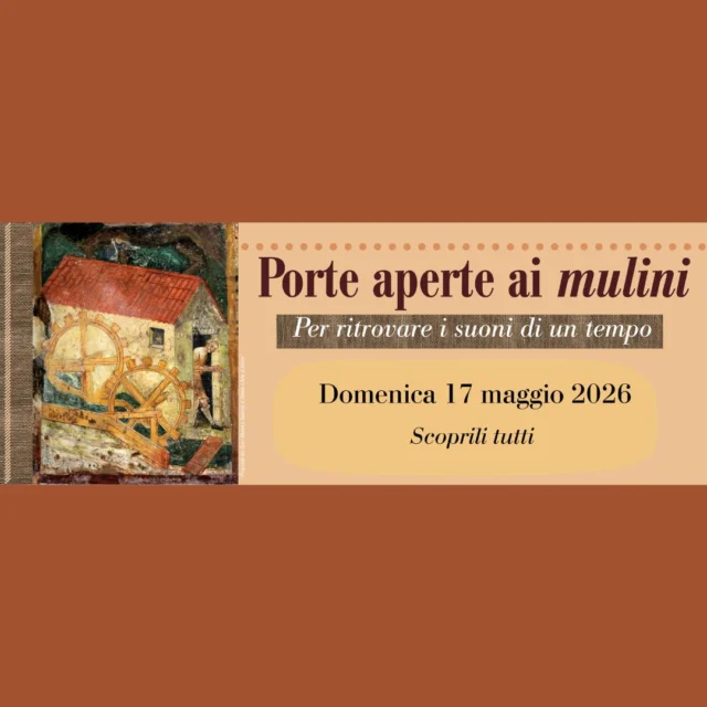 🙌 PORTE APERTE AI MULINI 😎
V edizione

Organizzata dall’ Ecomuseo della gente di collina “Il Cavalîr” di Fagagna in collaborazione con il Museo della vita contadina “Cjase Cocèl”, avrà luogo su tutto il territorio regionale la manifestazione "Porte aperte ai mulini"  nell'ambito delle Giornate Europee dei Mulini storici.

📅 domenica 17 maggio
⏰ orario varia in base al mulino visitato
📍 Regione FVG

Per info: https://www.museocjasecocel.it/porte-aperte-ai-mulini-2026