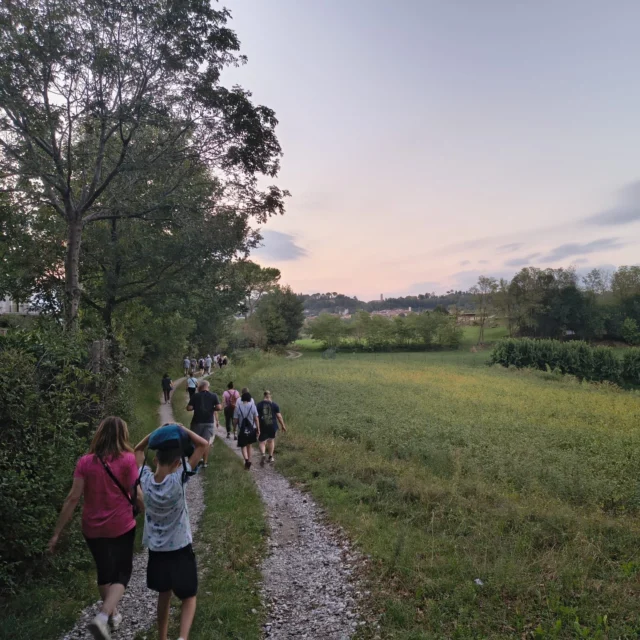 Scatti da OPEN Fagagna -  Special Sagra 🌄

La passeggiata che l'Ufficio Turistico Fagagna ha proposto ieri, nell’ambito dei Festeggiamenti Settembrini, si è svolta in un’atmosfera rilassata e piacevole, regalando a tutti i partecipanti l’occasione di scoprire e apprezzare alcuni degli scorci più suggestivi di Fagagna e dei suoi dintorni.

Ad accompagnarci lungo il percorso, la luce calda della #goldenhour di un tramonto settembrino, che ha reso ancora più affascinanti i paesaggi incontrati, insieme alle chiacchiere e alla simpatia dei partecipanti e alle puntuali spiegazioni di Michele, che con grande entusiasmo ci ha guidati tra aneddoti, curiosità e dettagli storici legati a ciò che andavamo scoprendo.

Un pomeriggio fatto di passi, paesaggi, racconti ed emozioni. Perché questa è #OPEN: Ospitalità, Paesaggi, Emozioni e Natura. 

Vi aspettiamo numerosi alla prossima edizione! 

@fagagnaturismo @prolocofagagna